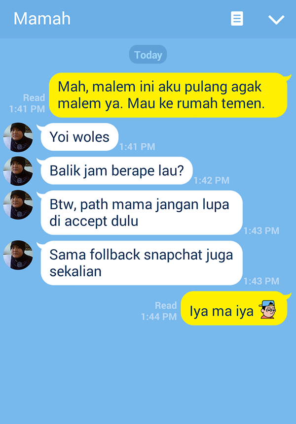 Meramal Sifat Ibu